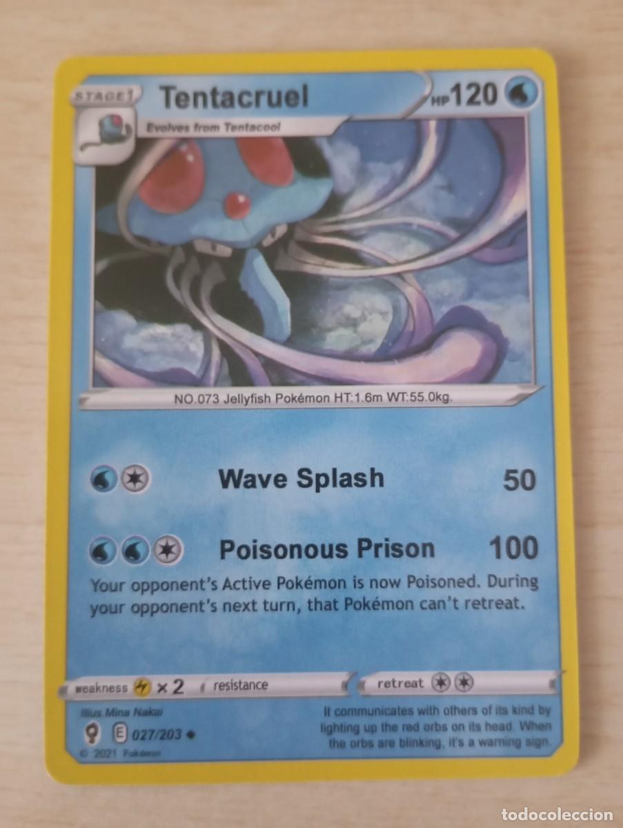 Trading cards: Carta Pok&eacute;mon Tentacruel Proxy - Foto 1