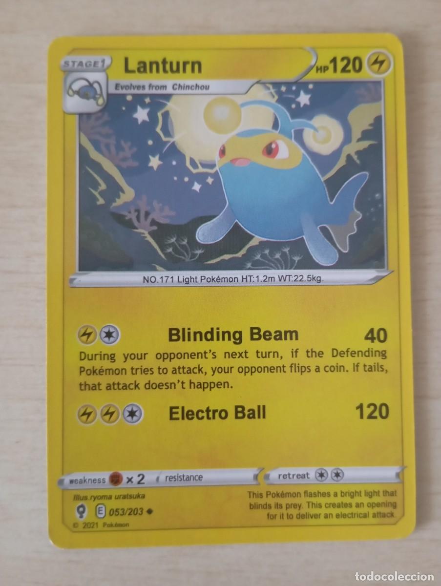 Sammelkarten: Carta Pok&eacute;mon Lanturn Proxy