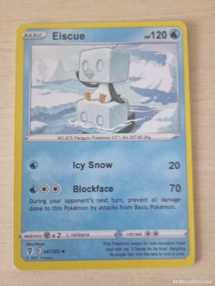 Figurine Collezionabili: Carta Pok&eacute;mon Eiscue Proxy