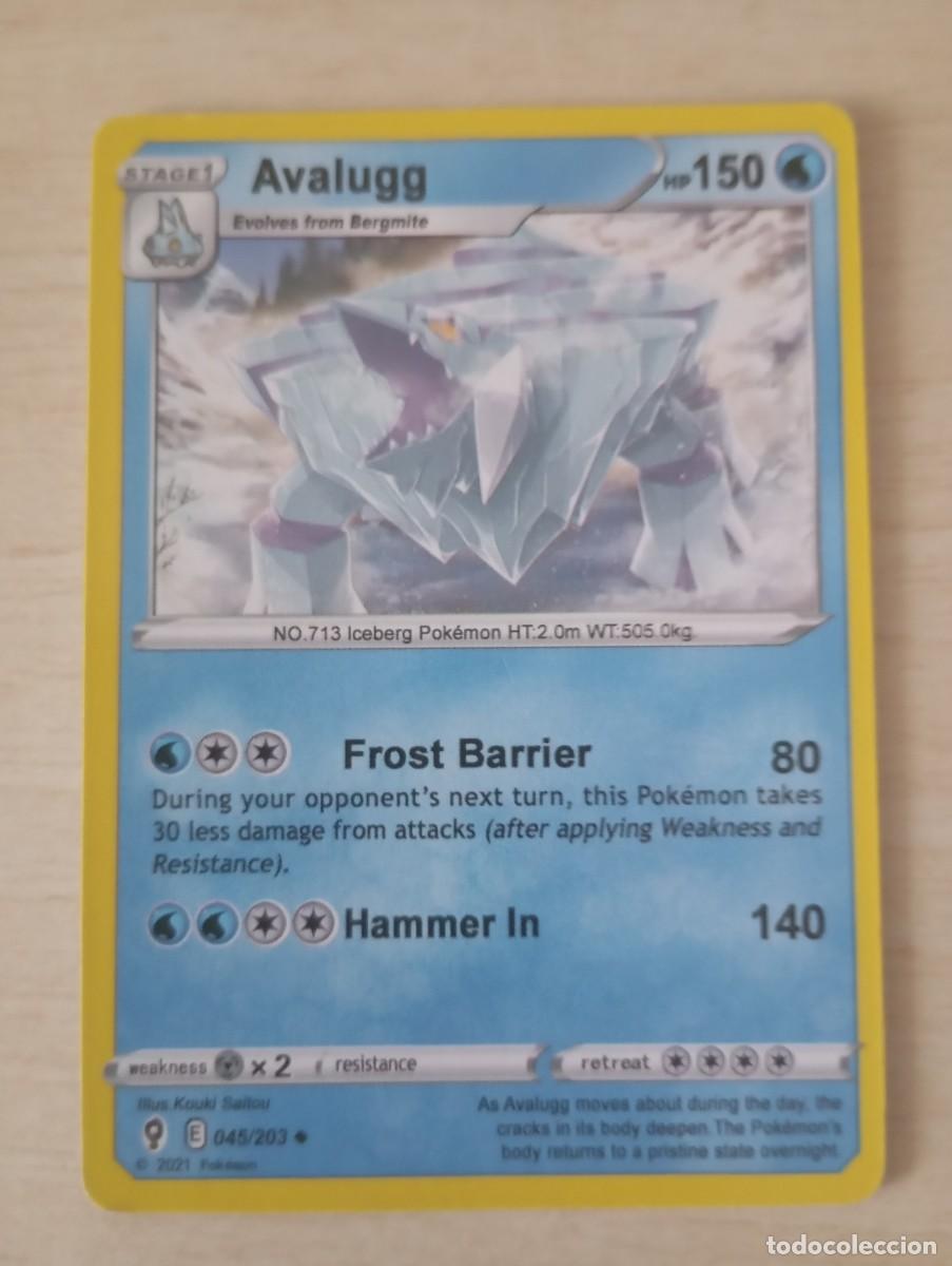 Trading cards: Carta Pok&eacute;mon Avalugg Proxy