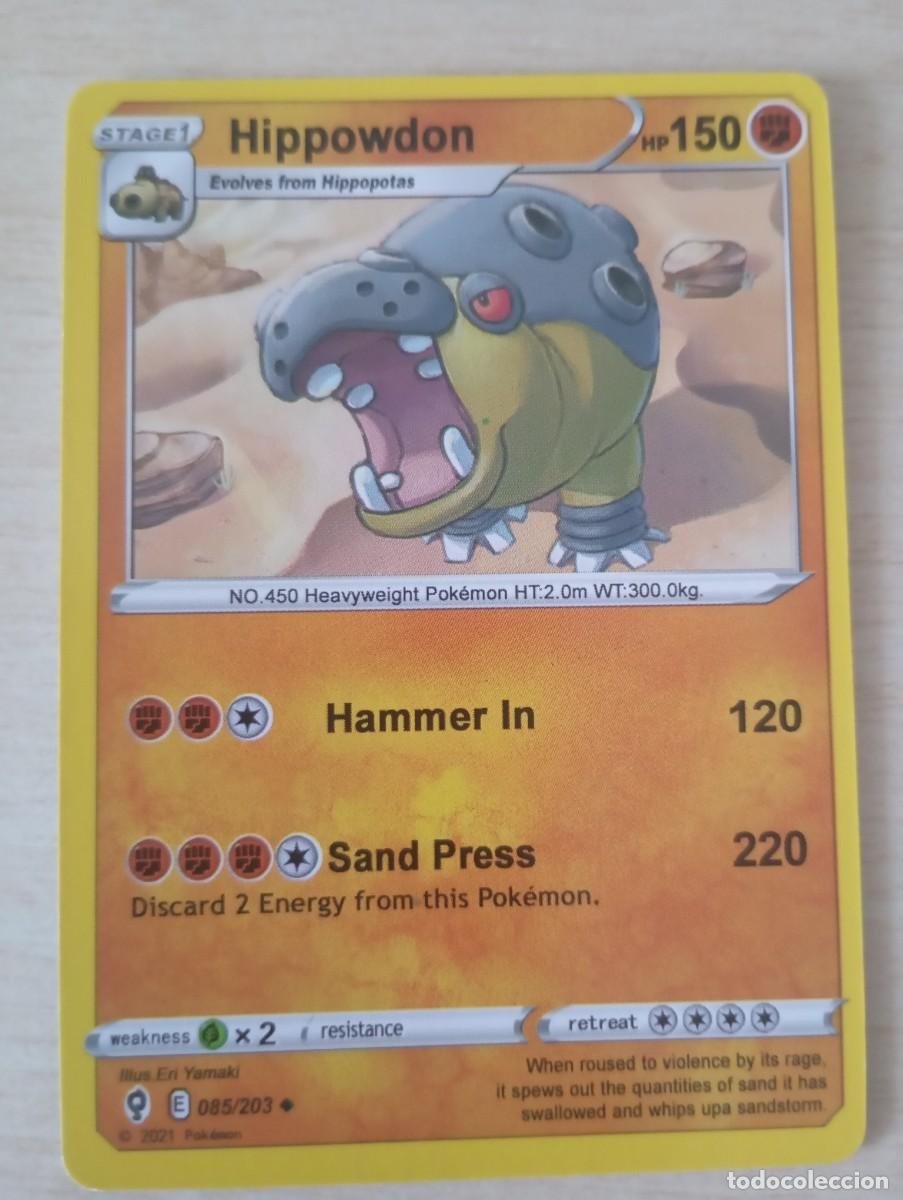 Trading cards: Carta Pok&eacute;mon Hippowdon Proxy