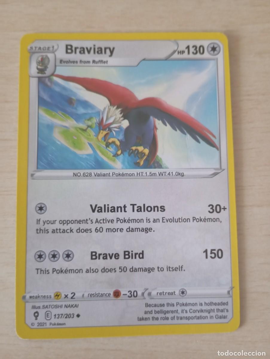 Trading Cards: Carta Pok&eacute;mon Braviary Proxy