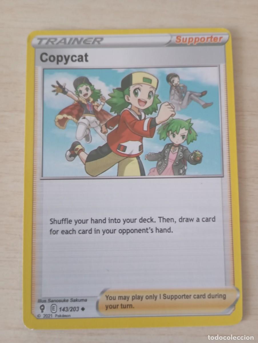 Cartas Colecion&aacute;veis: Carta Pok&eacute;mon Trainer Copycat Proxy
