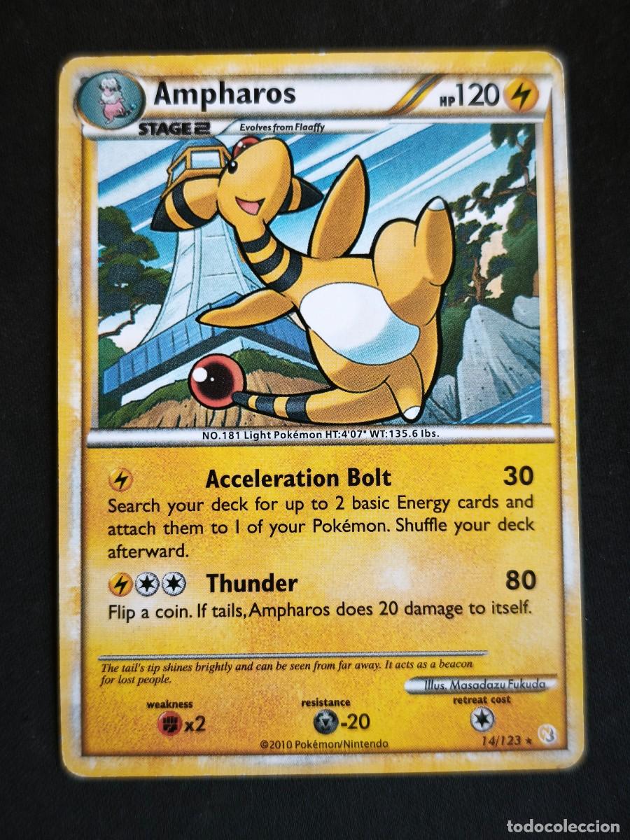 Trading Cards: Carta Pokemon Ampharos estado muy bueno