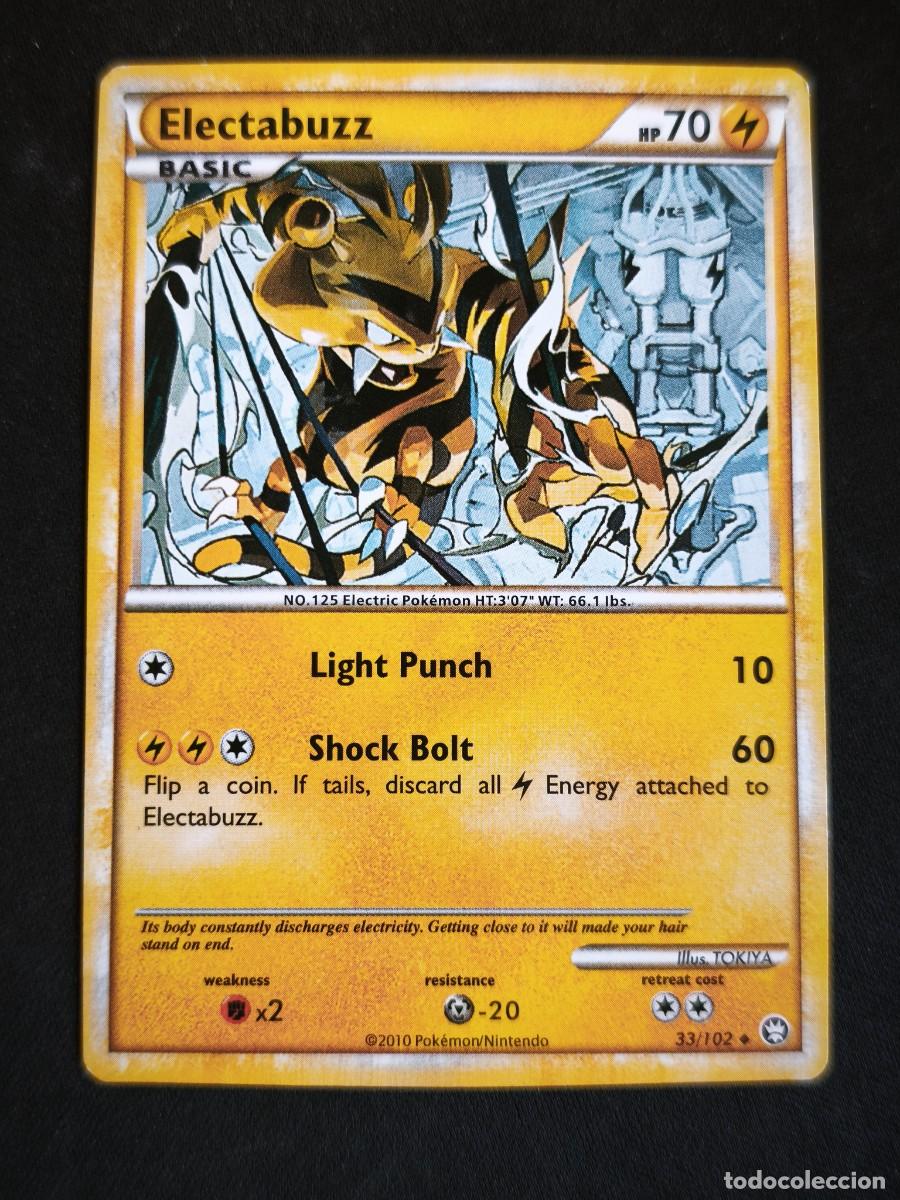 Trading cards: Carta Pokemon Electabuzz estado muy bueno