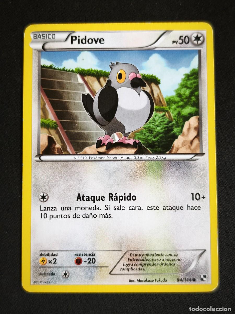 Trading cards: Carta Pokemon Pidove estado muy bueno