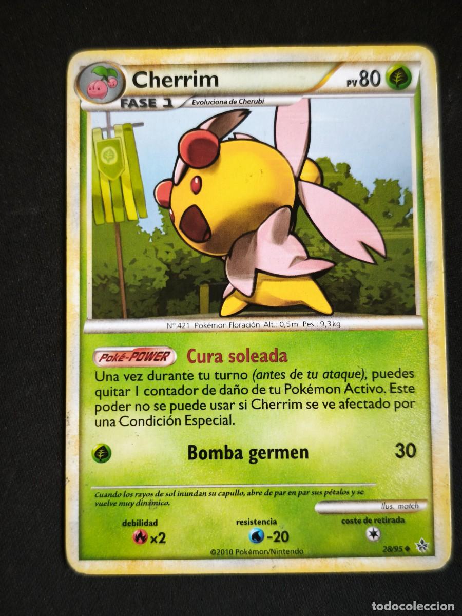 Trading cards: Carta Pokemon Cherrin estado muy bueno