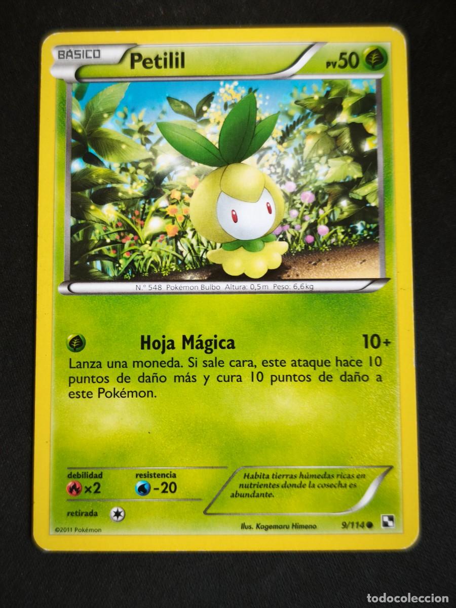Trading cards: Carta Pokemon Petilil estado muy bueno