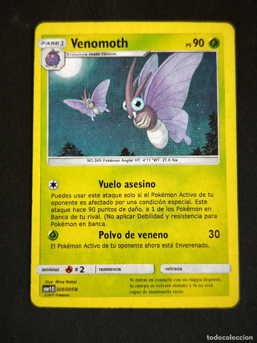 Trading cards: Carta Pokemon Venomoth estado muy bueno