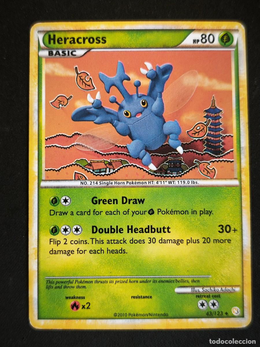 Trading cards: Carta Pokemon Heracross estado muy bueno