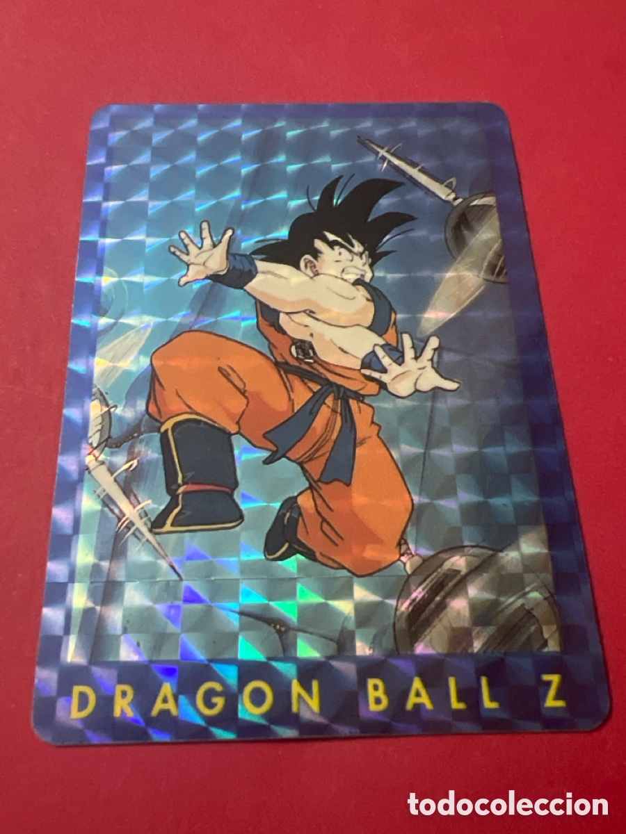 Figurine Collezionabili: C4639. Son Goku N&ordm; 74 Dragon Ball Z Combat Cards Serie Azul Panini 1995