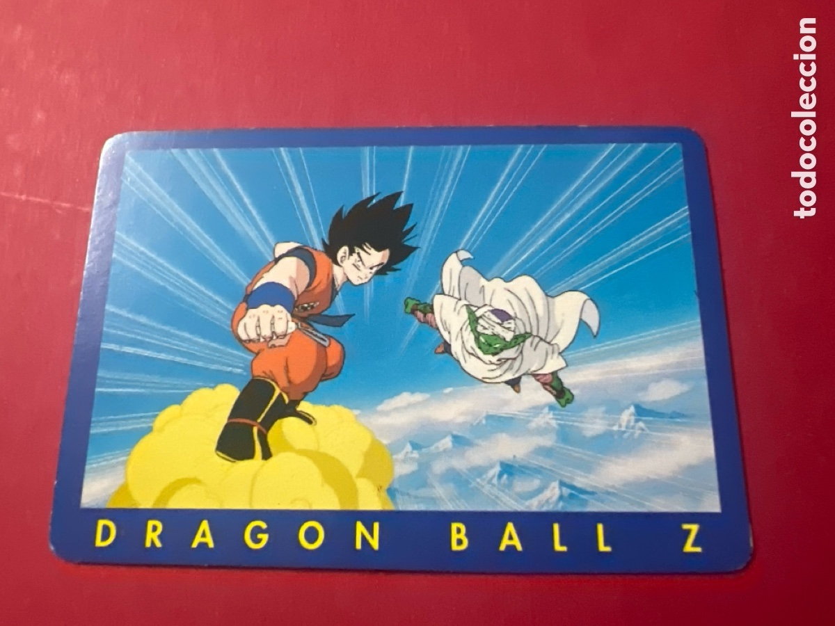 Trading cards: C47. TRADING CARD DE DRAGONBALL DRAGON BALL Z SERIE 1 AZUL N&ordm; 79 A&Ntilde;O 1996 DE PANINI