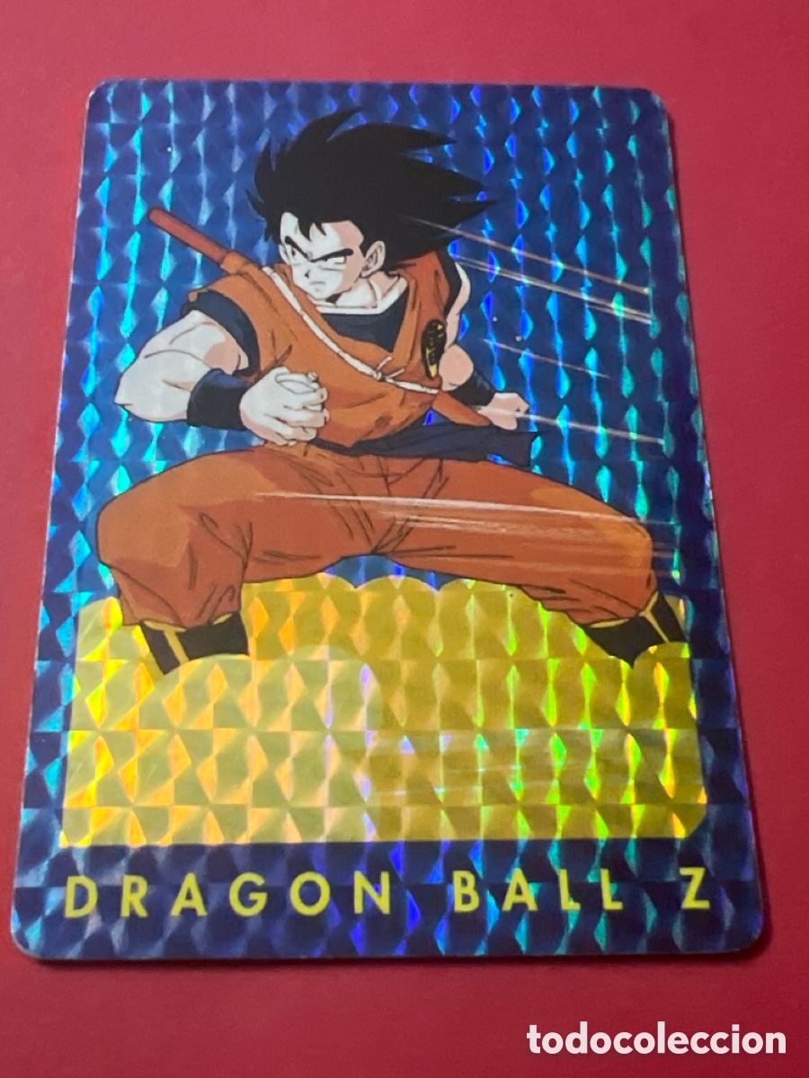 Trading cards: C52. Son Goku N&ordm; 81 Dragon Ball Z Combat Cards Serie Azul Panini 1995