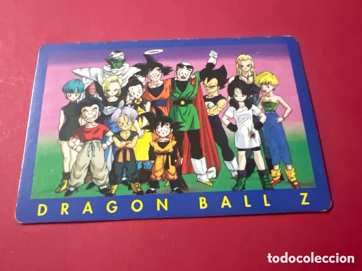 Trading cards: C51. Son Goku N&ordm; 82 Dragon Ball Z Combat Cards Serie Azul Panini 1995