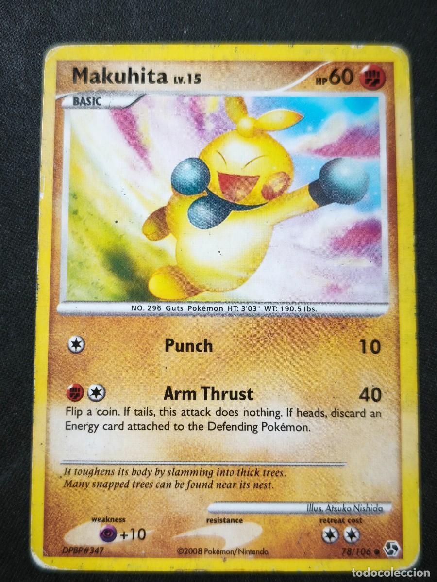Trading cards: Carta Pokemon Makuhita estado muy bueno