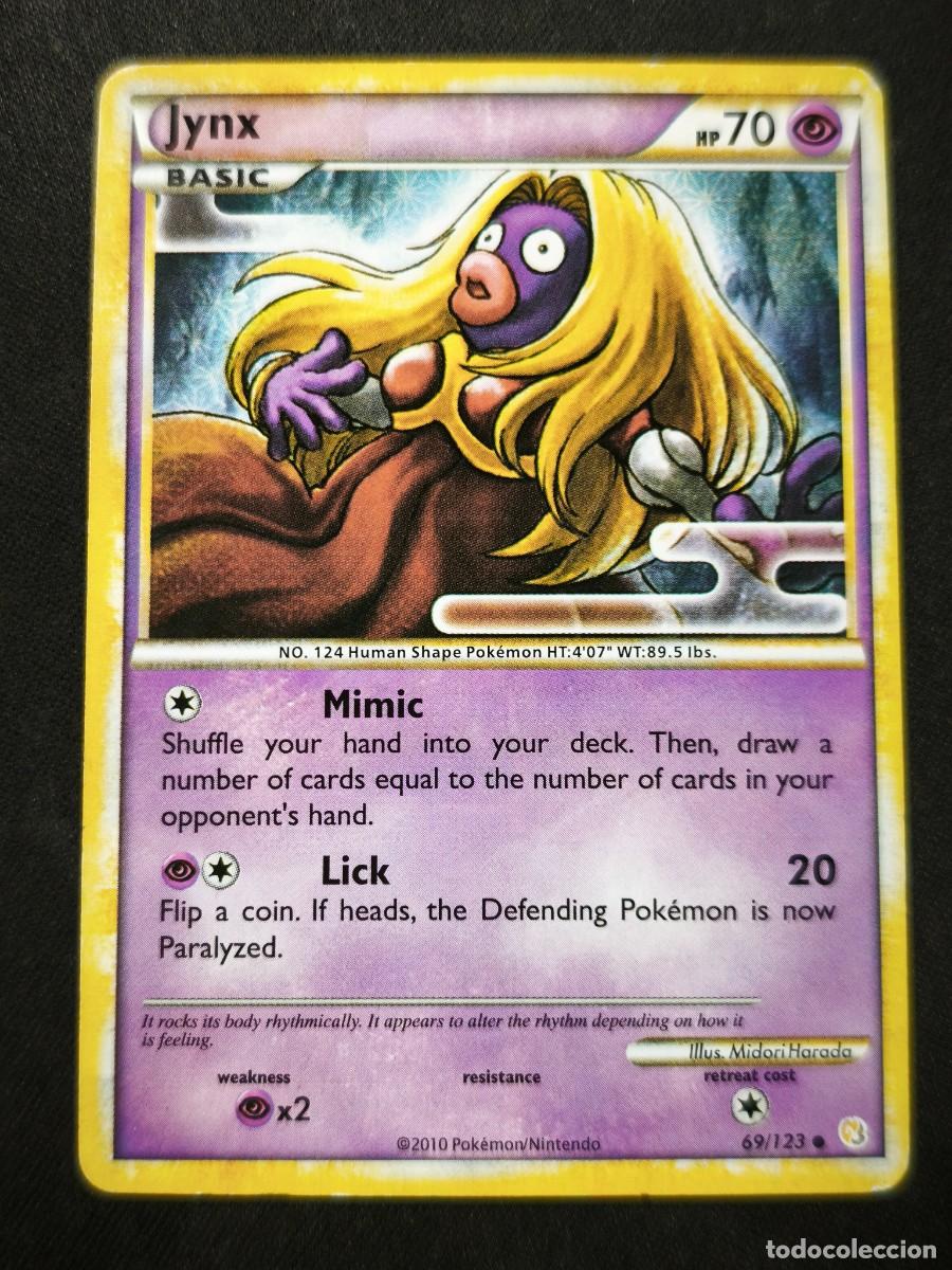 Trading cards: Carta Pokemon Jynx estado muy bueno