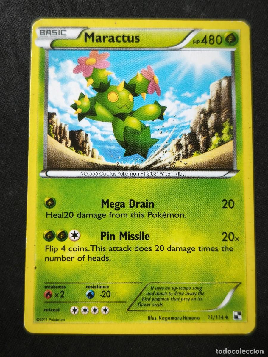 Trading cards: Carta Pokemon Maractus estado muy bueno