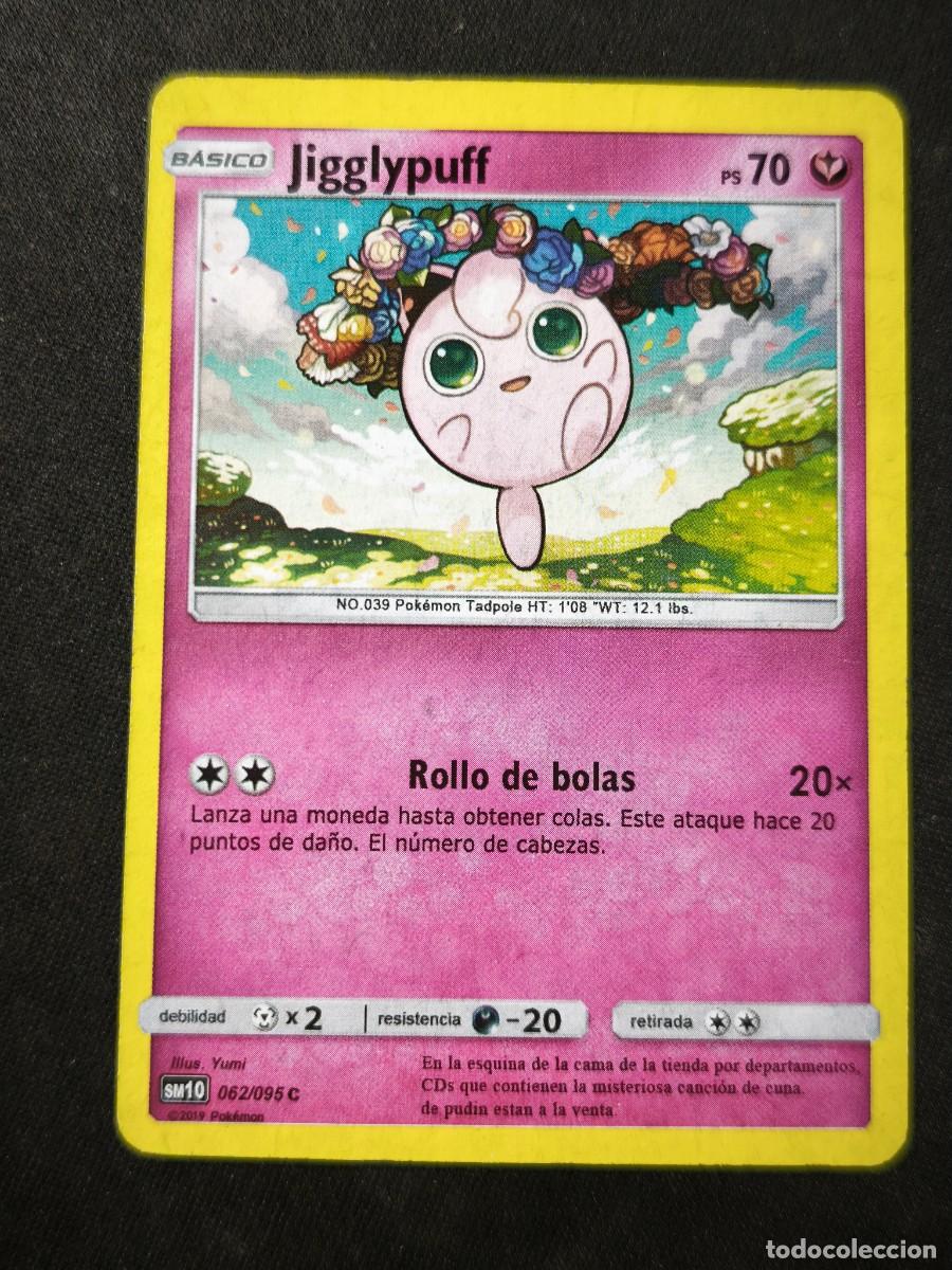 Trading cards: Carta Pokemon Jigglypuff estado muy bueno