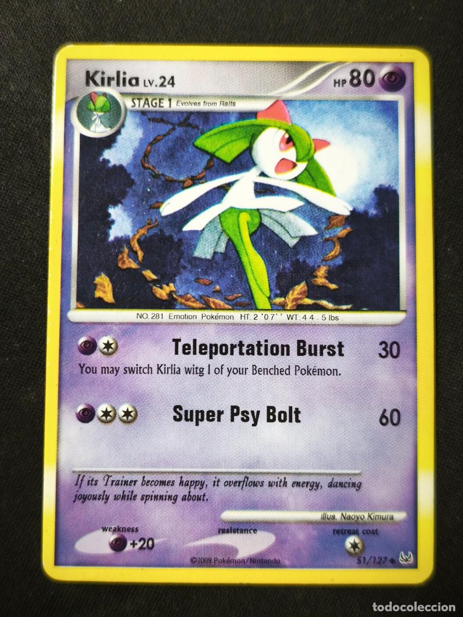 Trading cards: Carta Pokemon Kirlia estado muy bueno