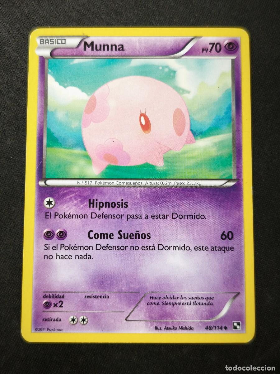 Sammelkarten: Carta Pokemon Munna estado muy bueno
