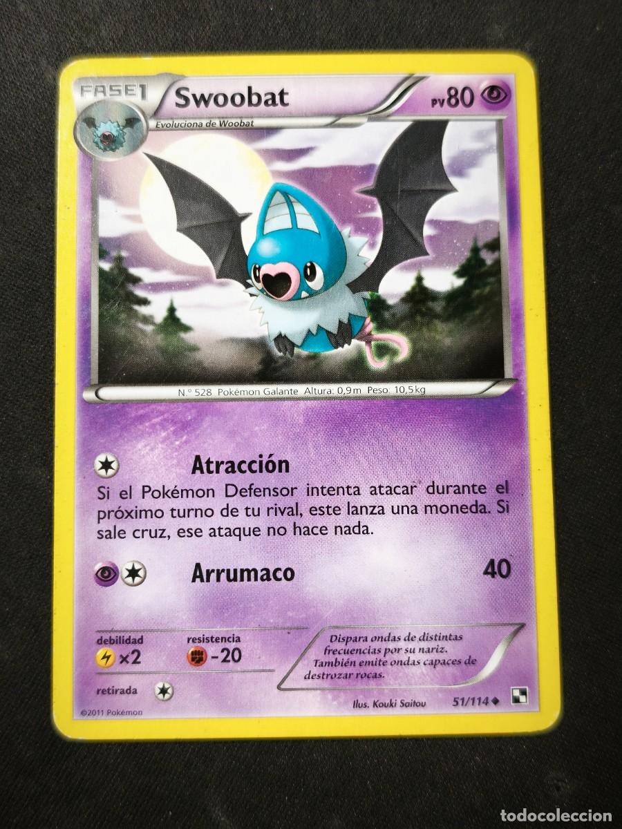 Sammelkarten: Carta Pokemon Swoobat estado muy bueno