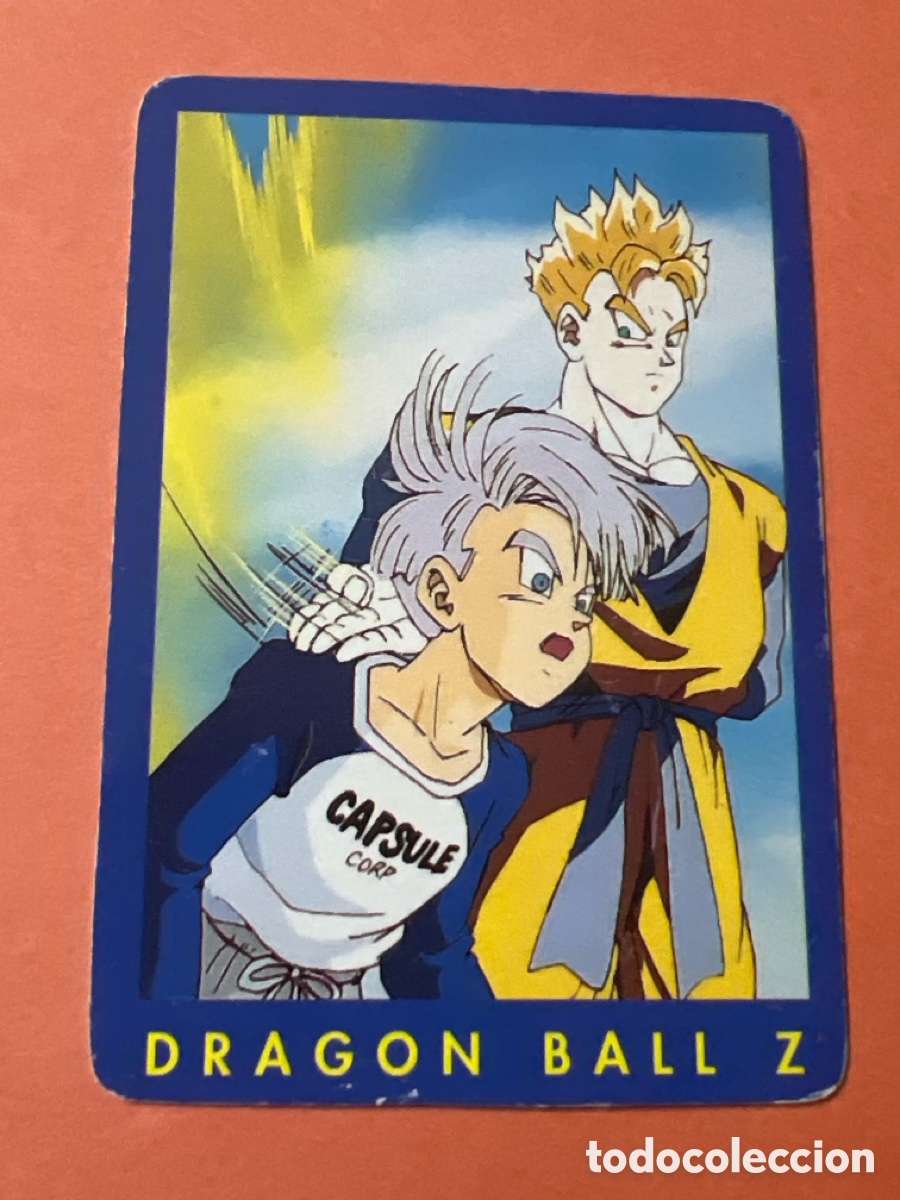 Trading cards: C110. Son Gohan N&ordm; 90 Dragon Ball Z Combat Cards Serie Azul Panini 1995