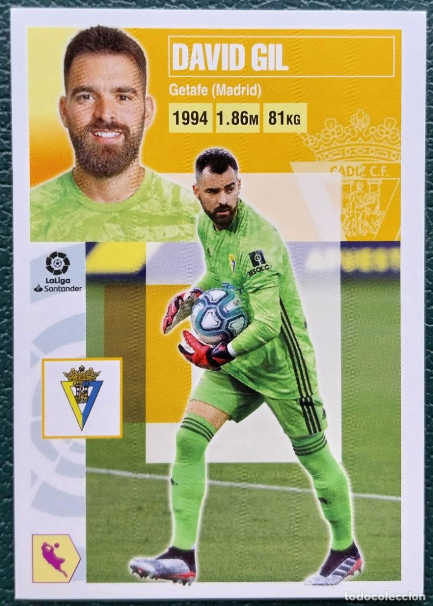 Trading cards: 3 DAVID GIL CADIZ CF CROMOS ALBUM EDICIONES ESTE 2020 2021 20 21