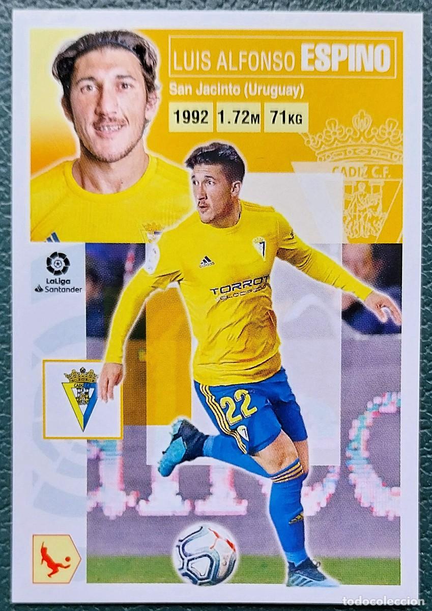 Figurine Collezionabili: 8 ESPINO CADIZ CF CROMOS ALBUM EDICIONES ESTE 2020 2021 20 21