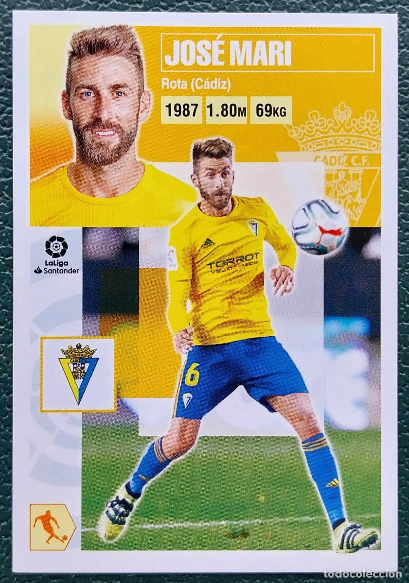 Figurine Collezionabili: 11 JOSE MARI CADIZ CF CROMOS ALBUM EDICIONES ESTE 2020 2021 20 21