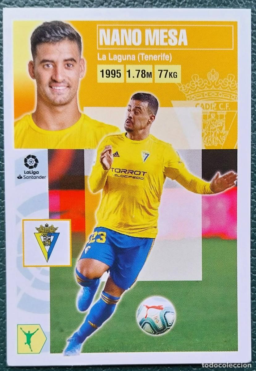 Trading cards: 15 NANO MESA CADIZ CF CROMOS ALBUM EDICIONES ESTE 2020 2021 20 21
