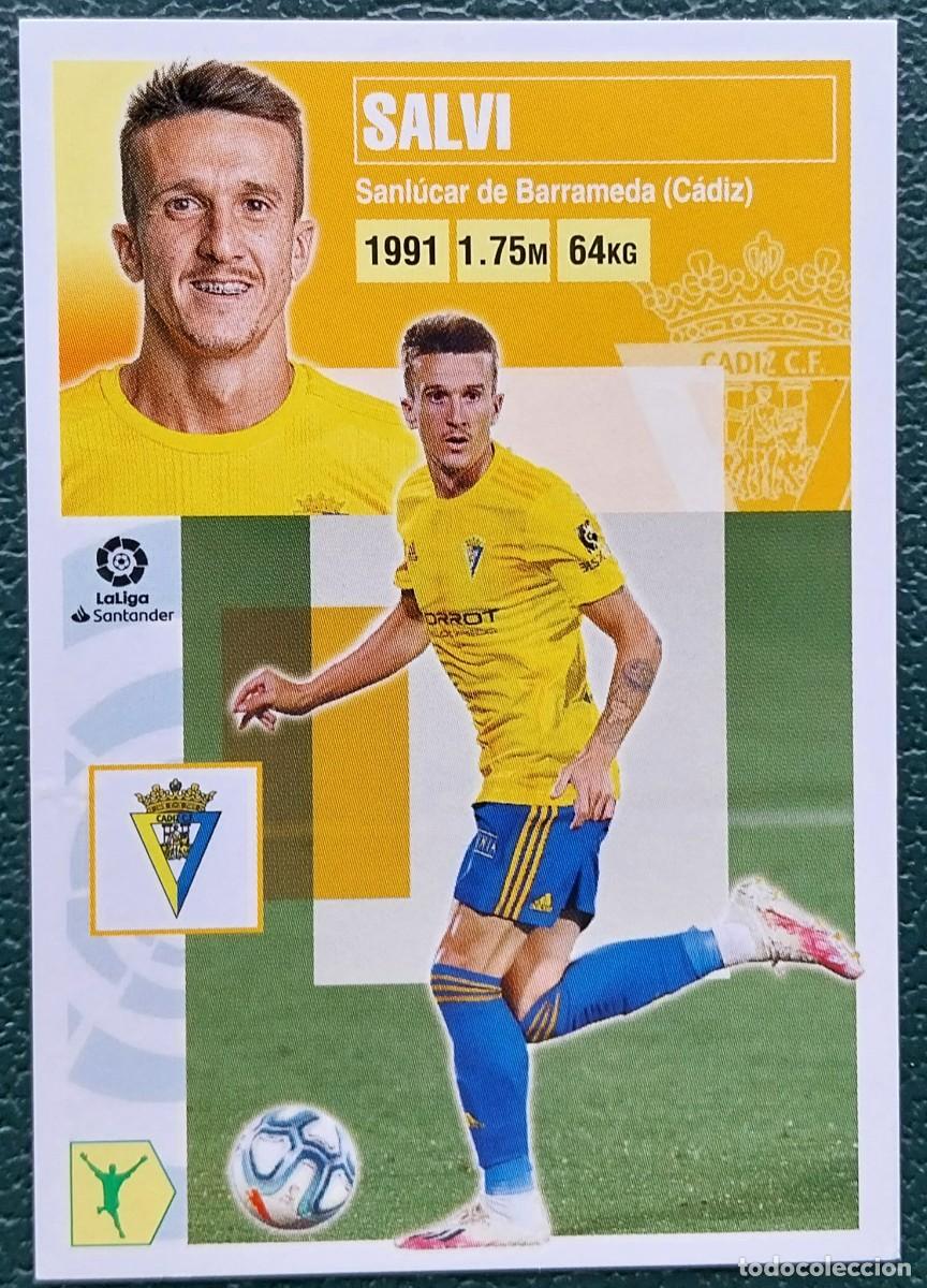 Trading cards: 16 SALVI CADIZ CF CROMOS ALBUM EDICIONES ESTE 2020 2021 20 21