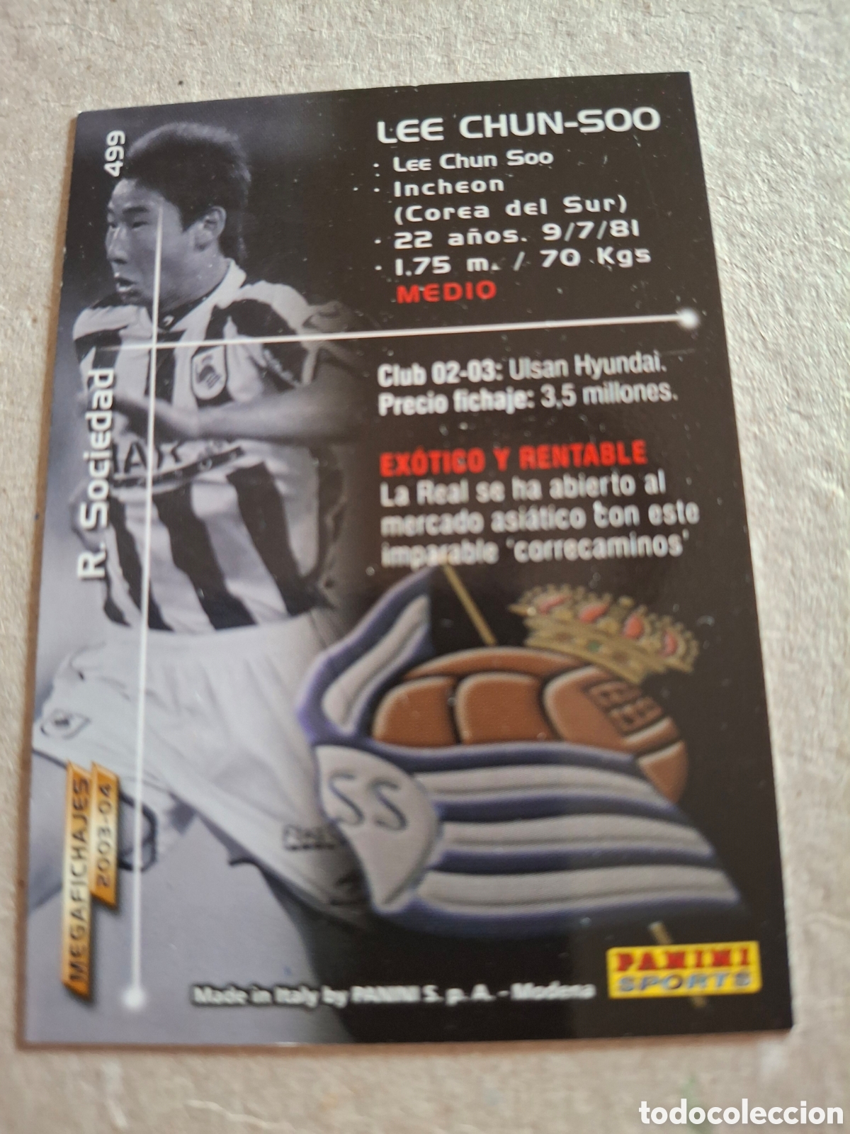 Trading cards: MEGA FICHAS 2003/04 PANINI - Foto 2