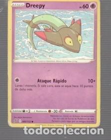 Trading cards: CROMO DE POK&Eacute;MON DE B&Aacute;SICO CREEPY PS 60 N&ordm; 885 DEL A&Ntilde;O 2020