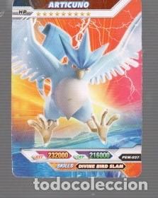 Cartas Colecion&aacute;veis: CROMO DE POK&Eacute;MON DE HP ARTICUNO PEM - 037