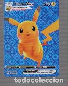 Trading Cards: CROMO DE POK&Eacute;MON DE V MAX PIKACHU PS 550 E 05I/203