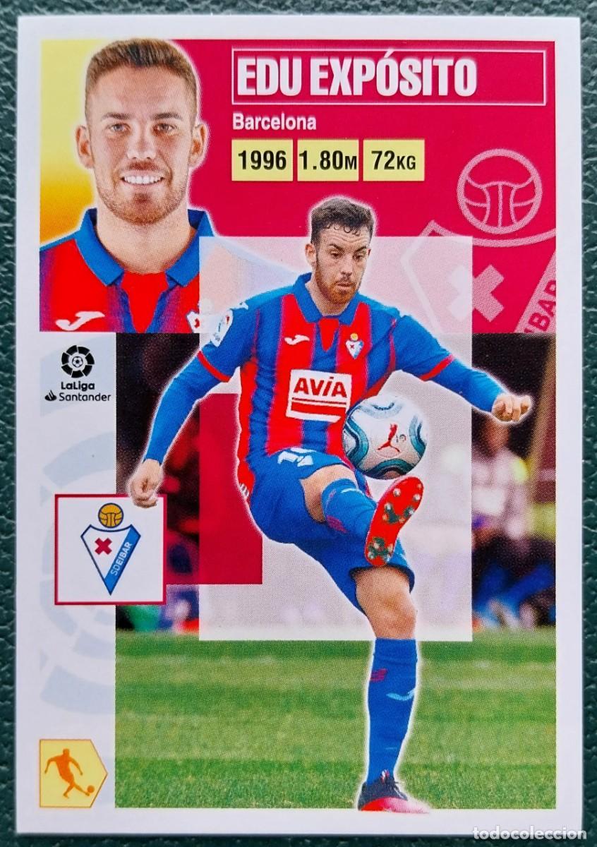 Trading cards: 14 EDU EXPOSITO SD EIBAR CROMOS ALBUM EDICIONES ESTE 2020 2021 20 21