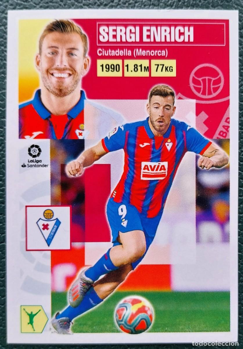 Trading Cards: 16 SERGI ENRICH SD EIBAR CROMOS ALBUM EDICIONES ESTE 2020 2021 20 21