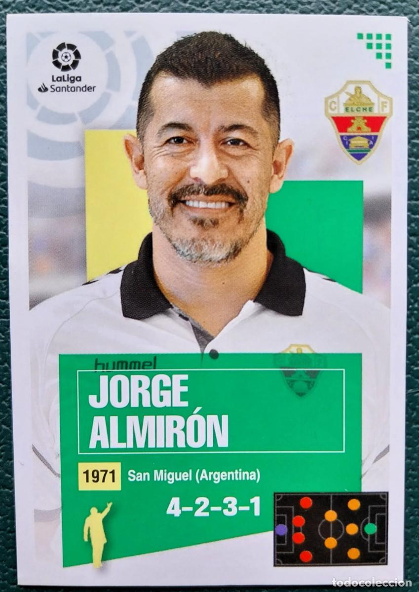 Cartas Colecion&aacute;veis: 1 JORGE ALMIRON ELCHE CF CROMOS ALBUM EDICIONES ESTE 2020 2021 20 21