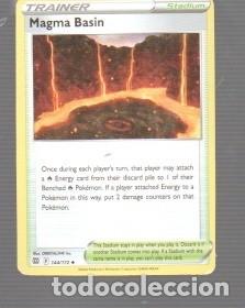 Cartes &agrave; &Eacute;changer: CROMO DE POK&Eacute;MON DE TRAINER STADIUM MAGMA BASIN F 144/172 A&Ntilde;O 2022