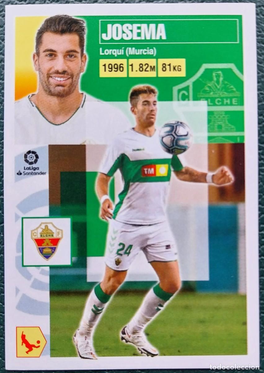 Cartas Colecion&aacute;veis: 8 JOSEMA ELCHE CF CROMOS ALBUM EDICIONES ESTE 2020 2021 20 21