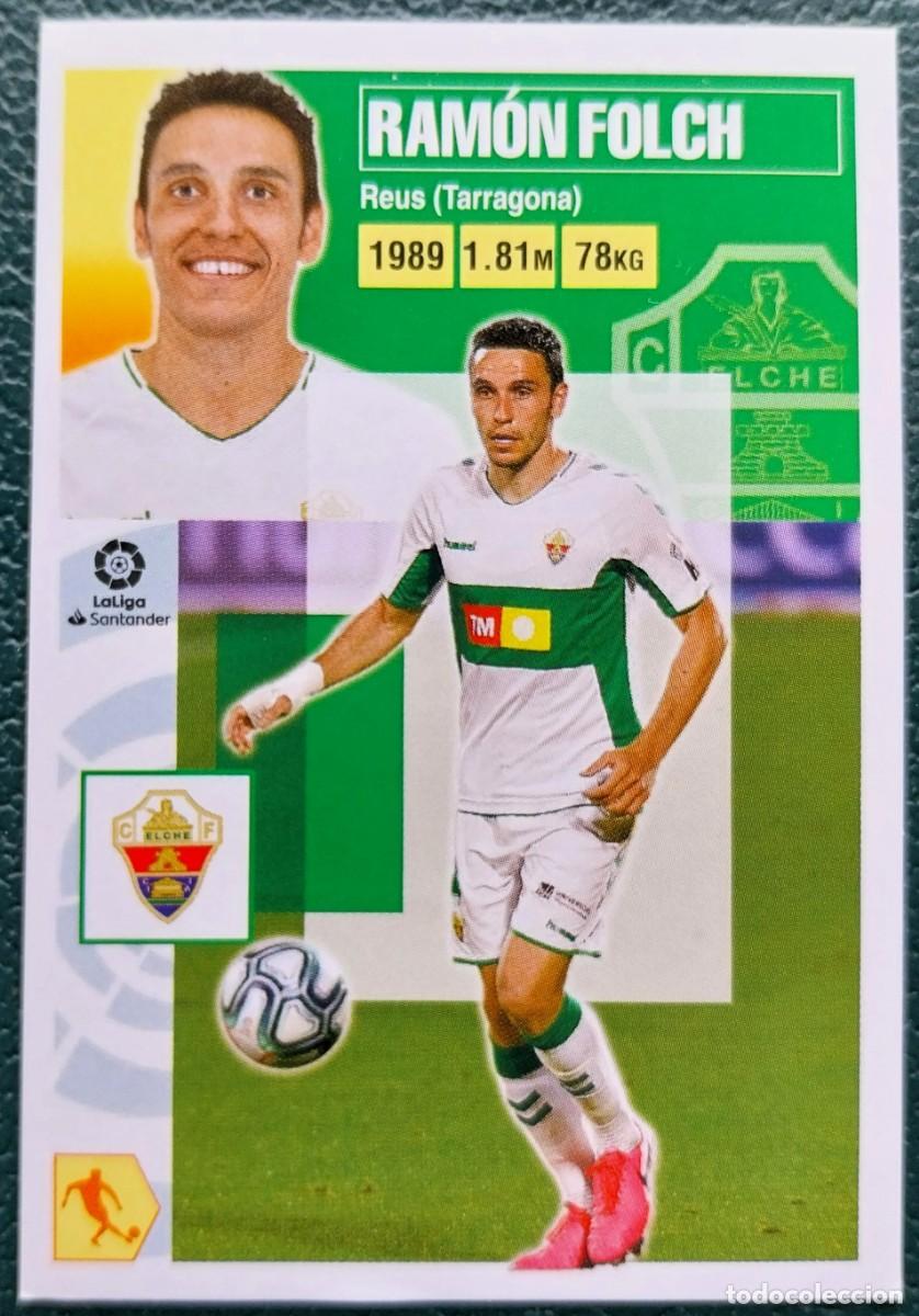 Cartas Colecion&aacute;veis: 10 RAMON FOLCH ELCHE CF CROMOS ALBUM EDICIONES ESTE 2020 2021 20 21