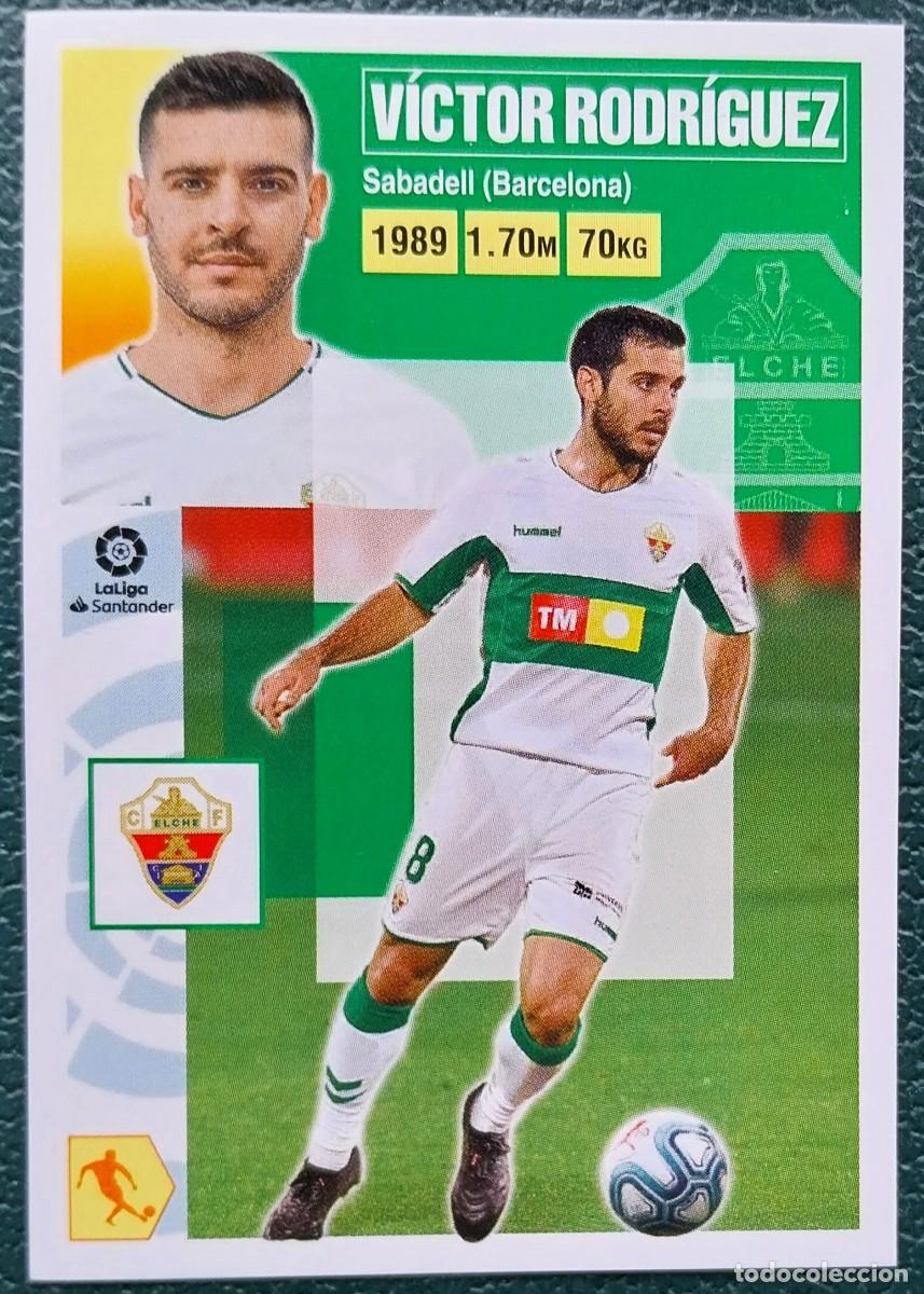 Cartas Colecion&aacute;veis: 11 VICTOR RODRIGUEZ ELCHE CF CROMOS ALBUM EDICIONES ESTE 2020 2021 20 21
