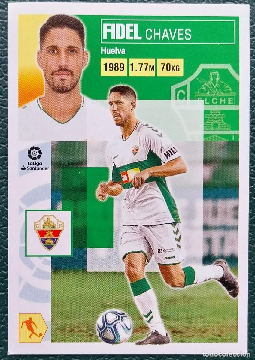 Cartas Colecion&aacute;veis: 14 FIDEL ELCHE CF CROMOS ALBUM EDICIONES ESTE 2020 2021 20 21