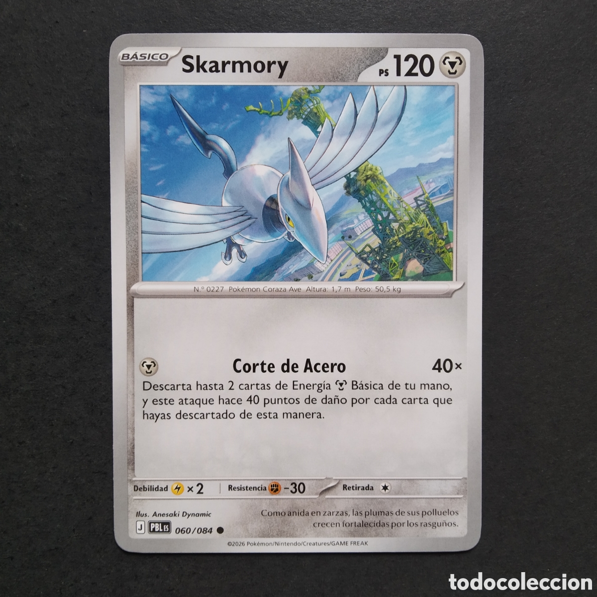 Sammelkarten: CARTA TCG - N&ordm; 060 - SHARMORY - OSCURIDAD ABSOLUTA - POK&Eacute;MON - EN ESPA&Ntilde;OL