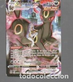 Trading Cards: CROMO DE POK&Eacute;MON DE VMAX UMBREON PS 330 E TG23/TG30 A&Ntilde;O 2022