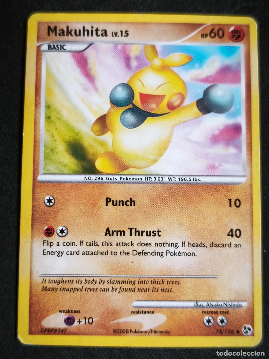 Sammelkarten: Cromo-carta-Trading Card Pokemon Makuhita estado muy bueno