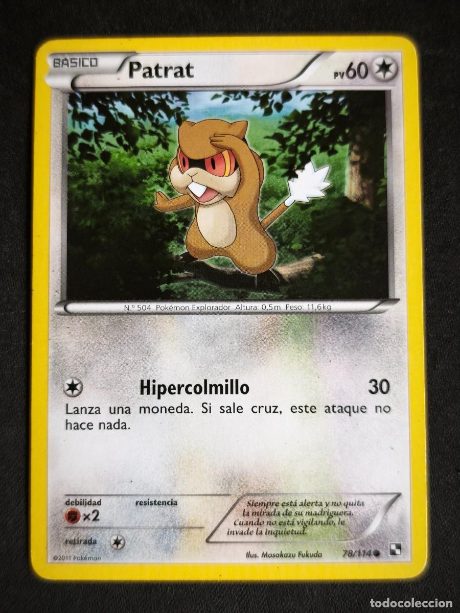 Sammelkarten: Cromo-carta-Trading Card Pokemon Patrat estado muy bueno