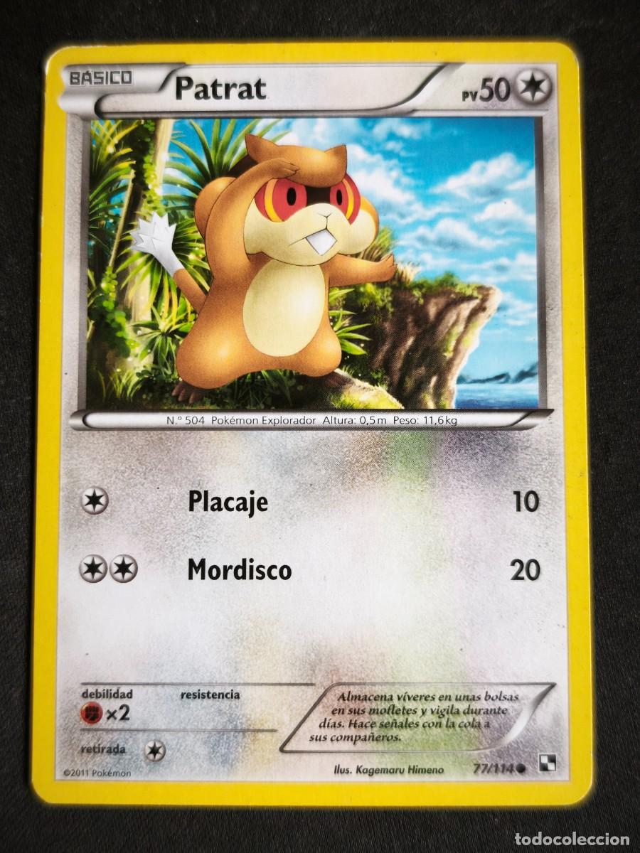 Sammelkarten: Cromo-carta-Trading Card Pokemon Patrat estado muy bueno