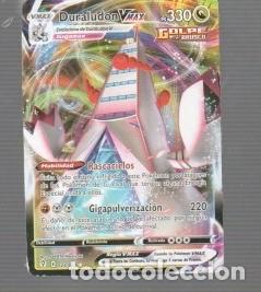 Trading cards: CROMO DE POK&Eacute;MON DE VMAX DURALUDON PS 330 E 123/203 A&Ntilde;O 2021