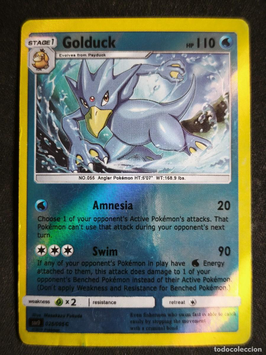 Sammelkarten: Cromo-carta-Trading Card Pokemon Golduck estado muy bueno